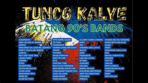 30 Best Filipino (OPM) Bands of the 90's .
